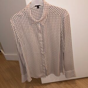 Express Slim Fit Portofino Blouse (Fits like a Small)
